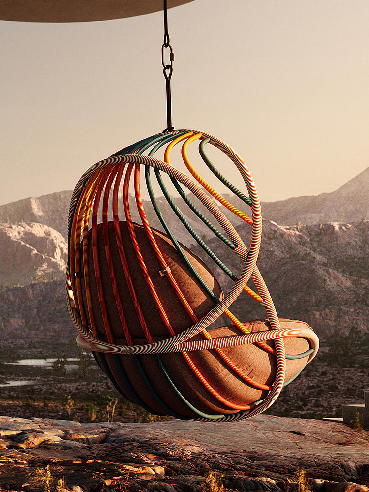 SereneNest Hanging Egg Chair - Image 3