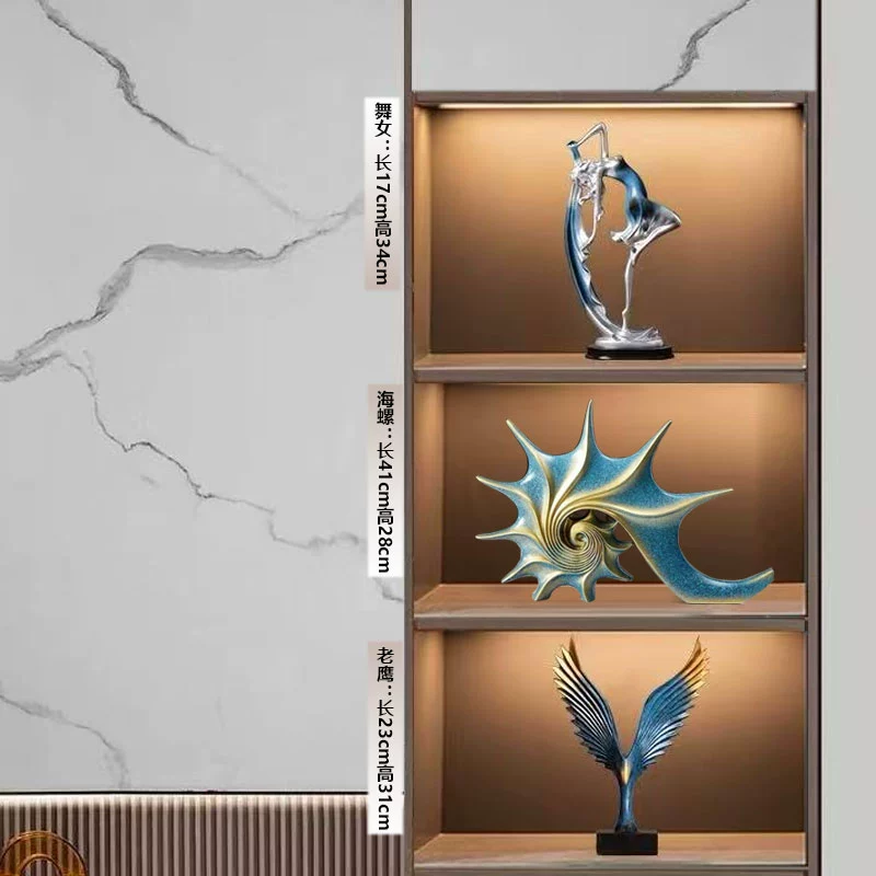 Nordic Light Luxury Conch Sculpture – Modern Home & Office Decoration - Image 9