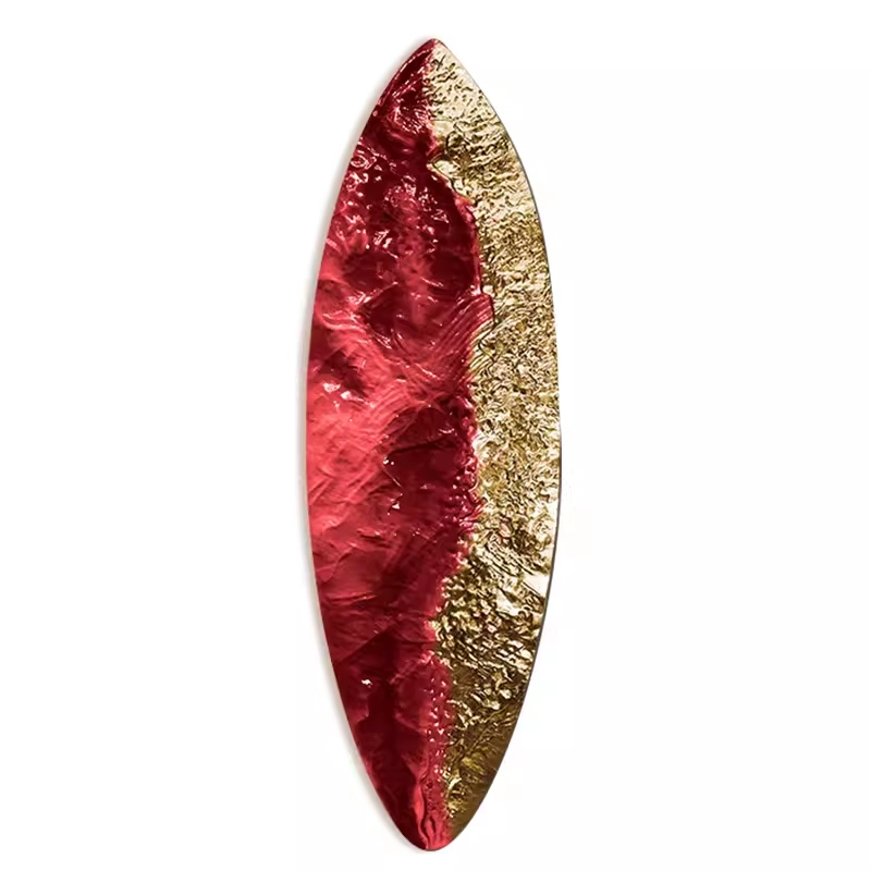 3D Resin Carved Wall Art – Irregular Vertical Mural for Corridor & Entrance - Image 7