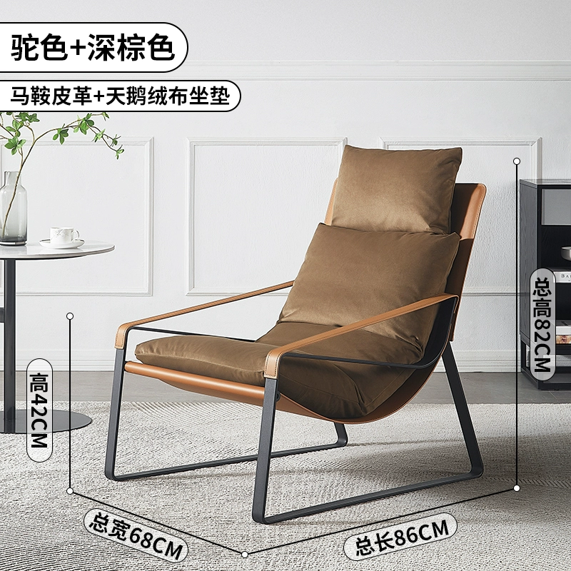 Italian Minimalist Lounge Chair – Modern Comfort for Thai Homes - Image 20