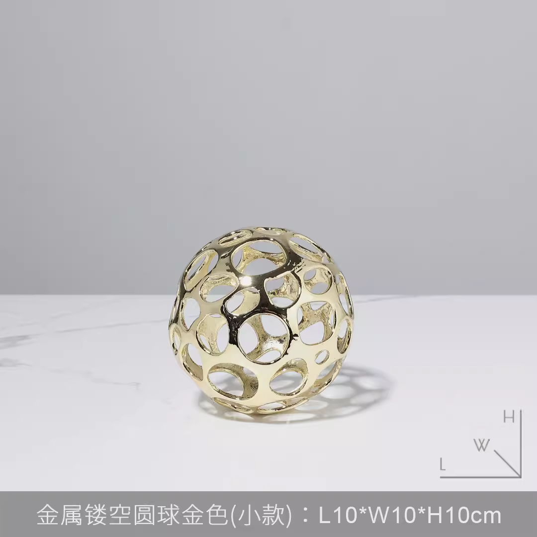 Nordic Hollow Cast Aluminum Sculpture – Modern Decorative Accent - Image 13