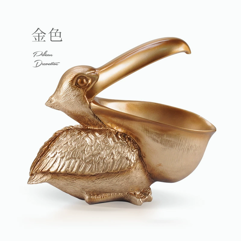 Pelican Beak Storage Ornament – Decorative Entryway & TV Cabinet Organizer - Image 6