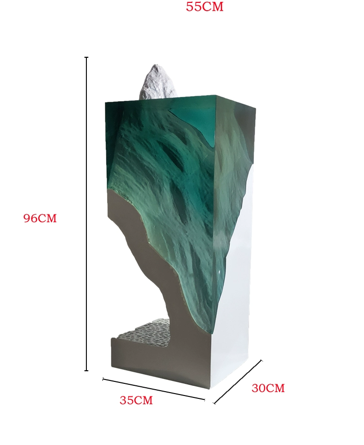 Epoxy Resin Marine Art Sculpture – Modern Creative Decoration for Hotels & Model Rooms - Image 10