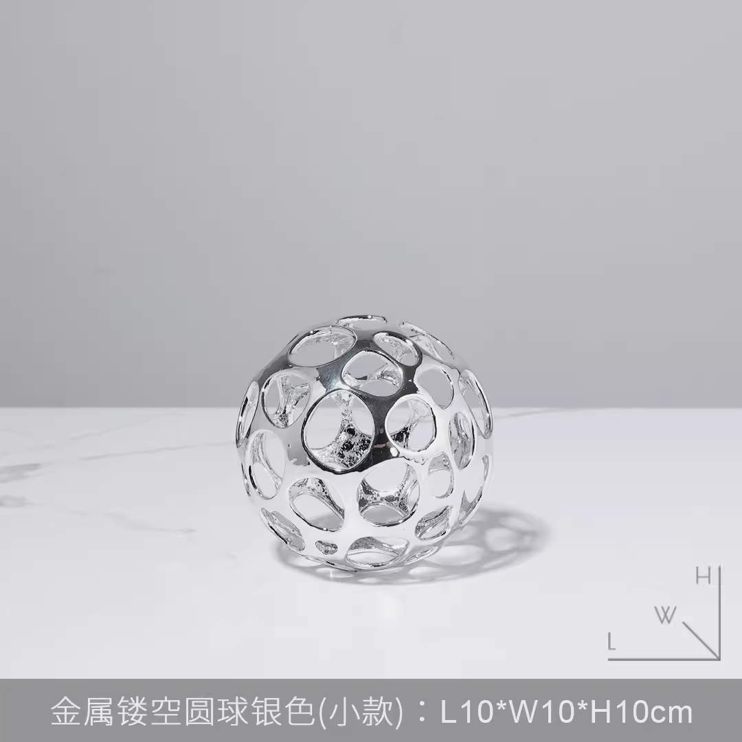 Nordic Hollow Cast Aluminum Sculpture – Modern Decorative Accent - Image 14