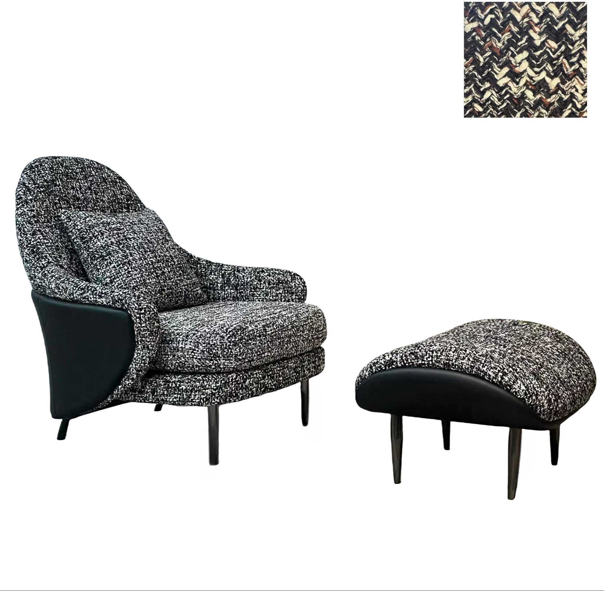 Italian Designer Tiger Chair - Image 13