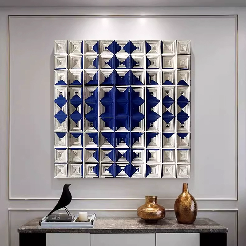 3D Geometric Weaving Wall Art - Image 7