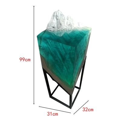 Epoxy Resin Marine Art Sculpture – Modern Creative Decoration for Hotels & Model Rooms - Image 8