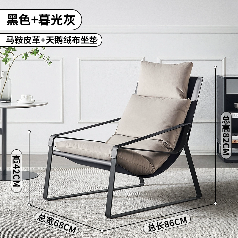 Italian Minimalist Lounge Chair – Modern Comfort for Thai Homes - Image 9