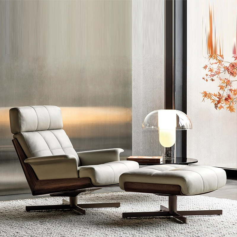 Italian Minimalist Lounge Chair - Image 6