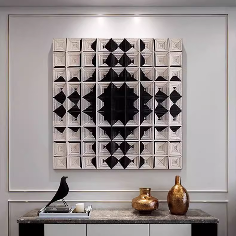 3D Geometric Weaving Wall Art - Image 6