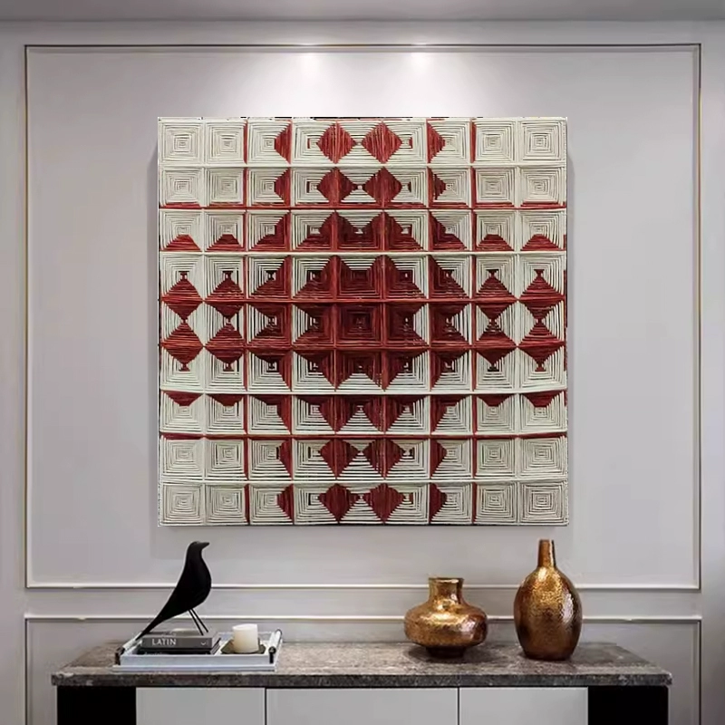 3D Geometric Weaving Wall Art - Image 10