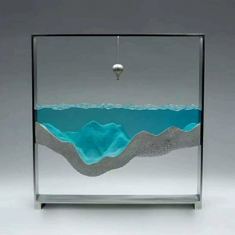 Epoxy Resin Marine Art Sculpture – Modern Creative Decoration for Hotels & Model Rooms - Image 4