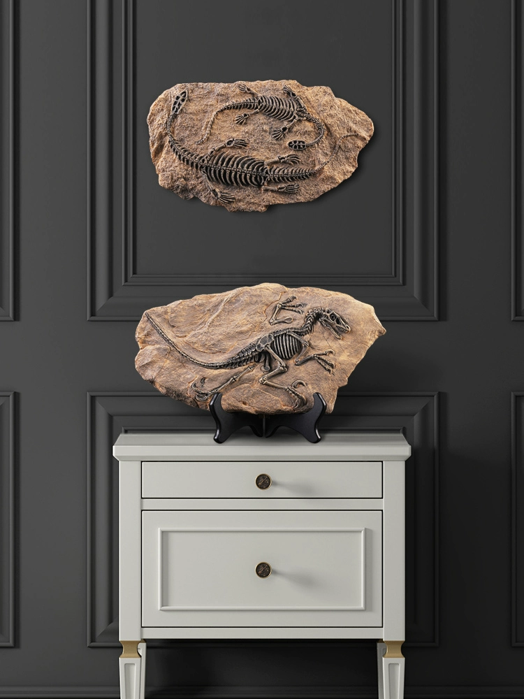 Dinosaur retro ornaments crafts creative wall hanging soft decoration office desktop decoration ornaments orchids - Image 4