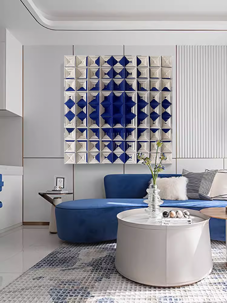 3D Geometric Weaving Wall Art - Image 5