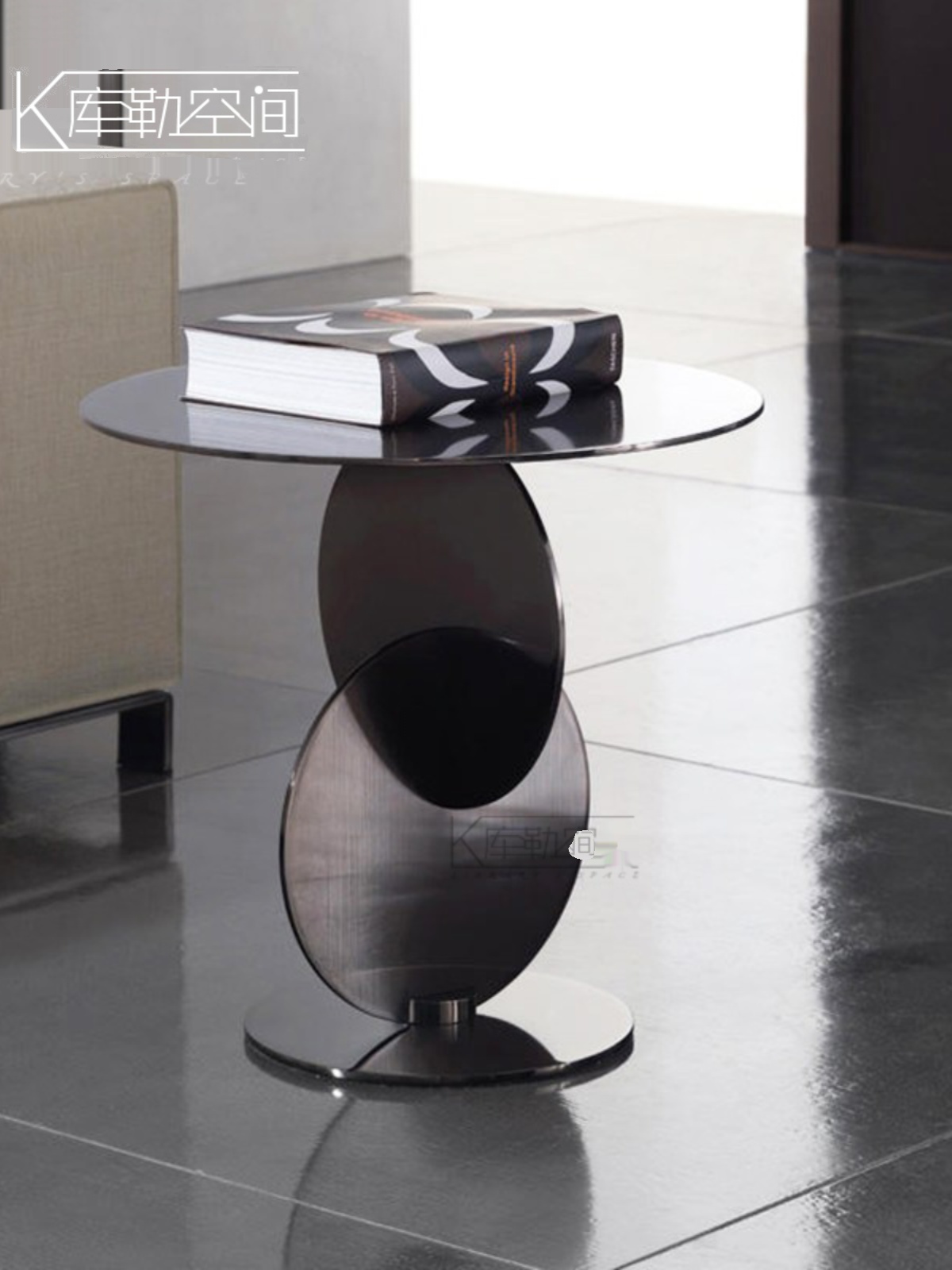 Nordic Creative Round Side Table - Image 2
