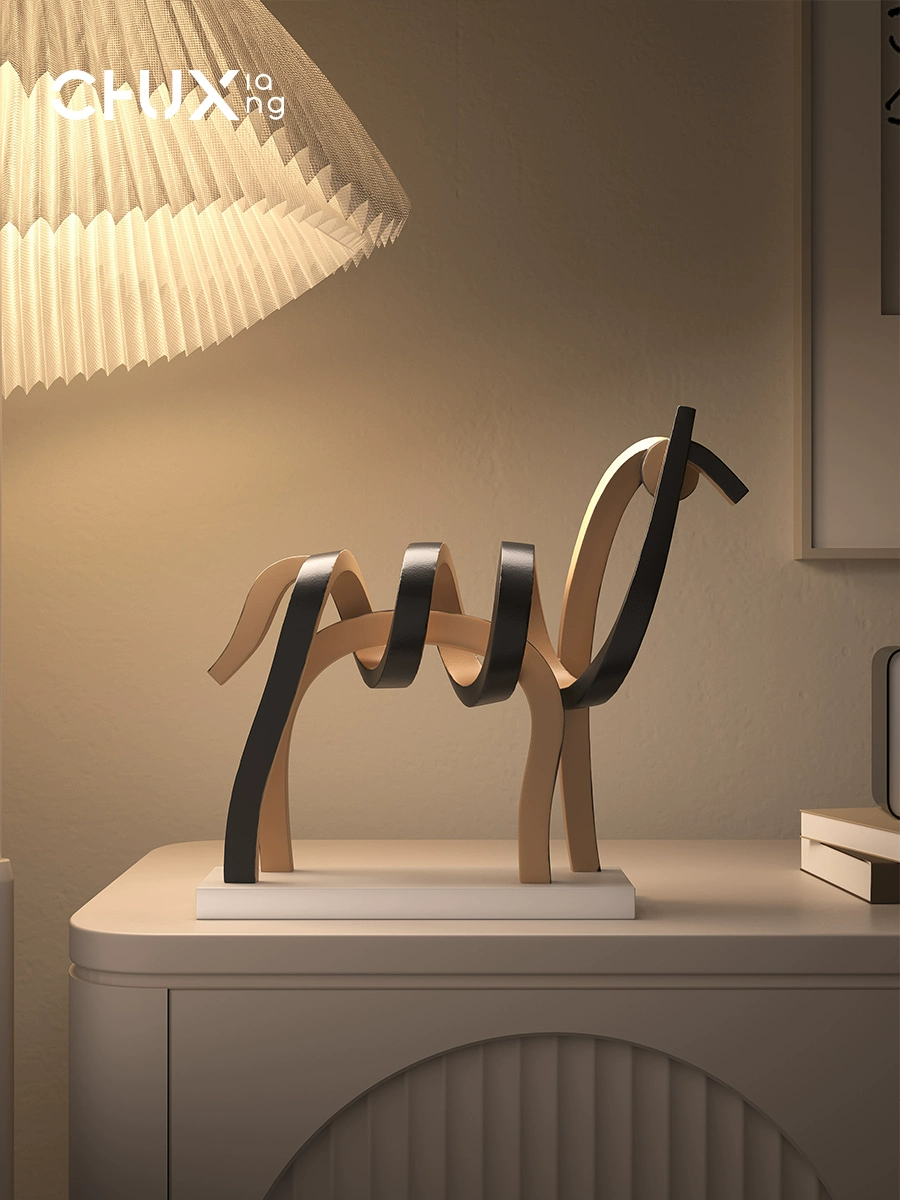 Modern Minimalist Horse Sculpture – Artistic Home & Entrance Décor