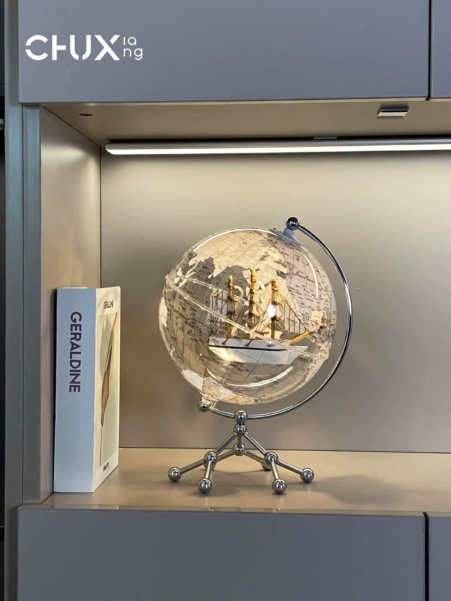 Light Luxury Globe Ornament – High-End Decorative Globe for Home & Office - Image 4