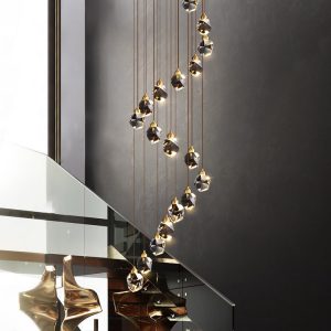 Pasha Nordic postmodern luxury crystal chandelier