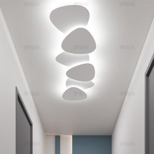 Modern LED Ceiling Light – Creative Minimalist Lamp for Hallway & Balcony