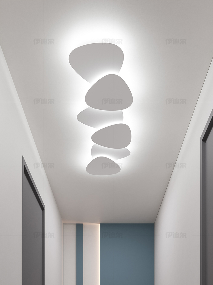 Modern LED Ceiling Light – Creative Minimalist Lamp for Hallway & Balcony
