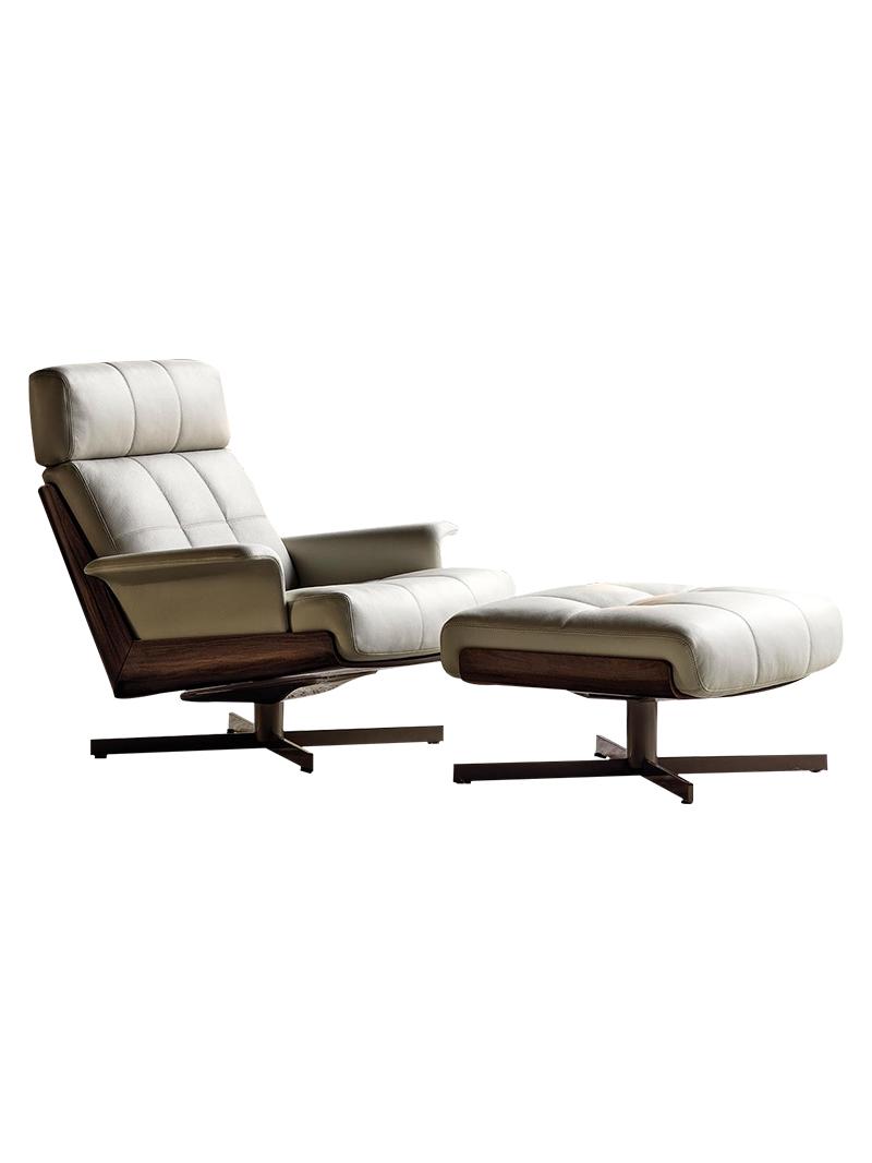 Italian Minimalist Lounge Chair - Image 5
