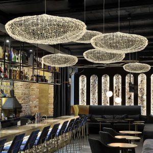 Postmodern Cloud Chandelier