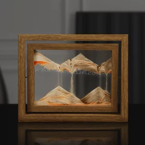 Rotating Quicksand Photo Frame – Creative Office & Living Room Décor