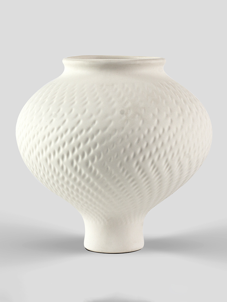 Nordic Textured Ceramic Vase – Artistic Home & Store Décor