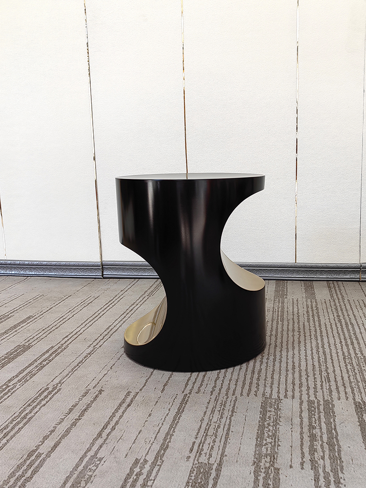 Italian Designer Creative Side Table – High-End Shaped Accent Table - Image 4