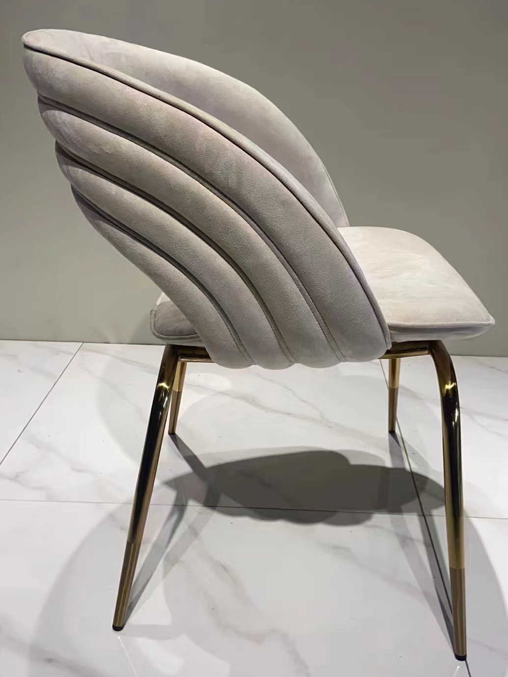 Italian Minimalist Rainbow Dining Chair