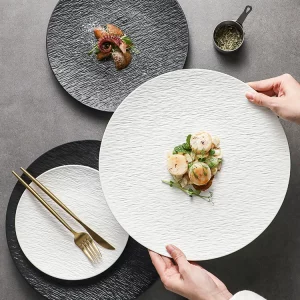 Modern Ceramic Steak Plate Set