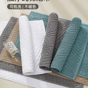 Сotton bathroom floor mats