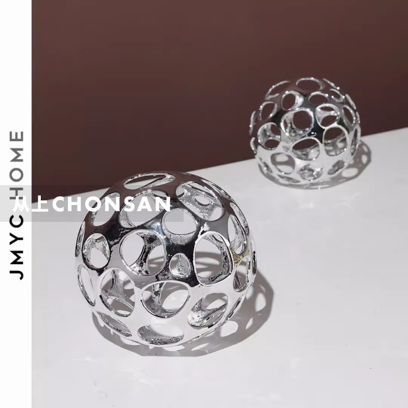 Nordic Hollow Cast Aluminum Sculpture – Modern Decorative Accent - Image 4