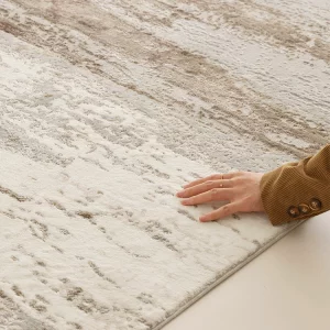 Geliwood Türkiye Imported Abstract Earth-Tone Luxury Carpet