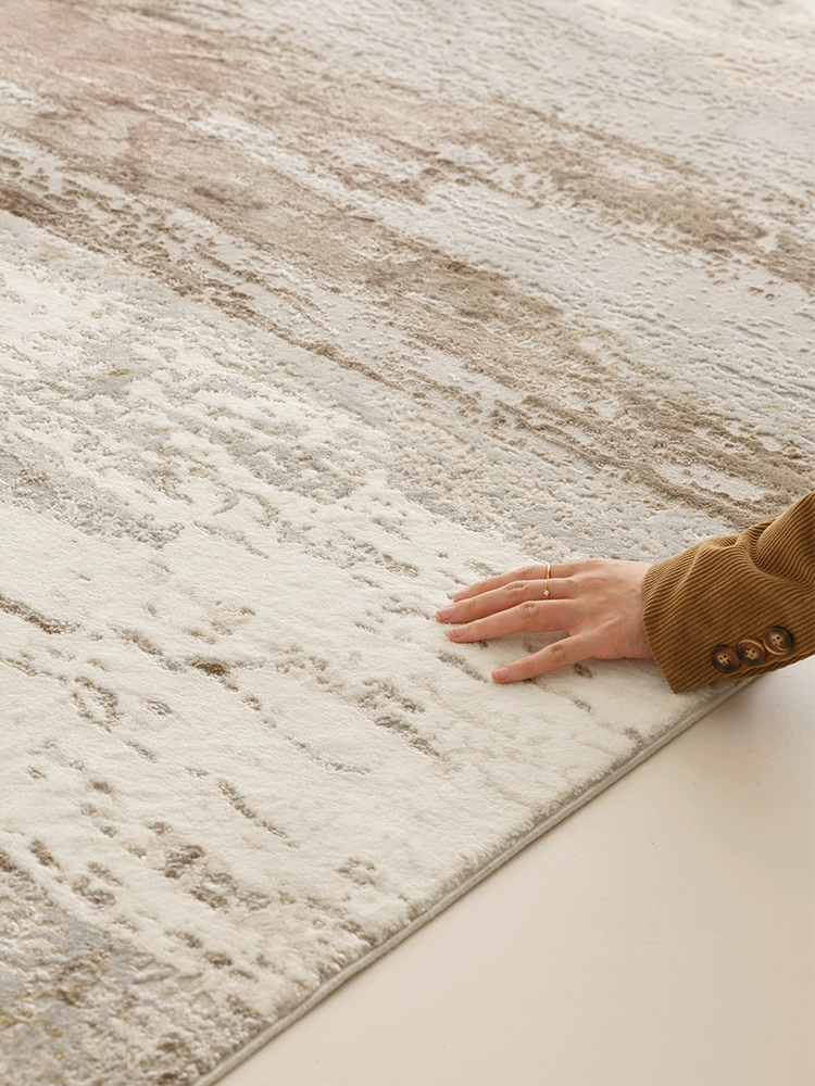 Geliwood Türkiye Imported Abstract Earth-Tone Luxury Carpet