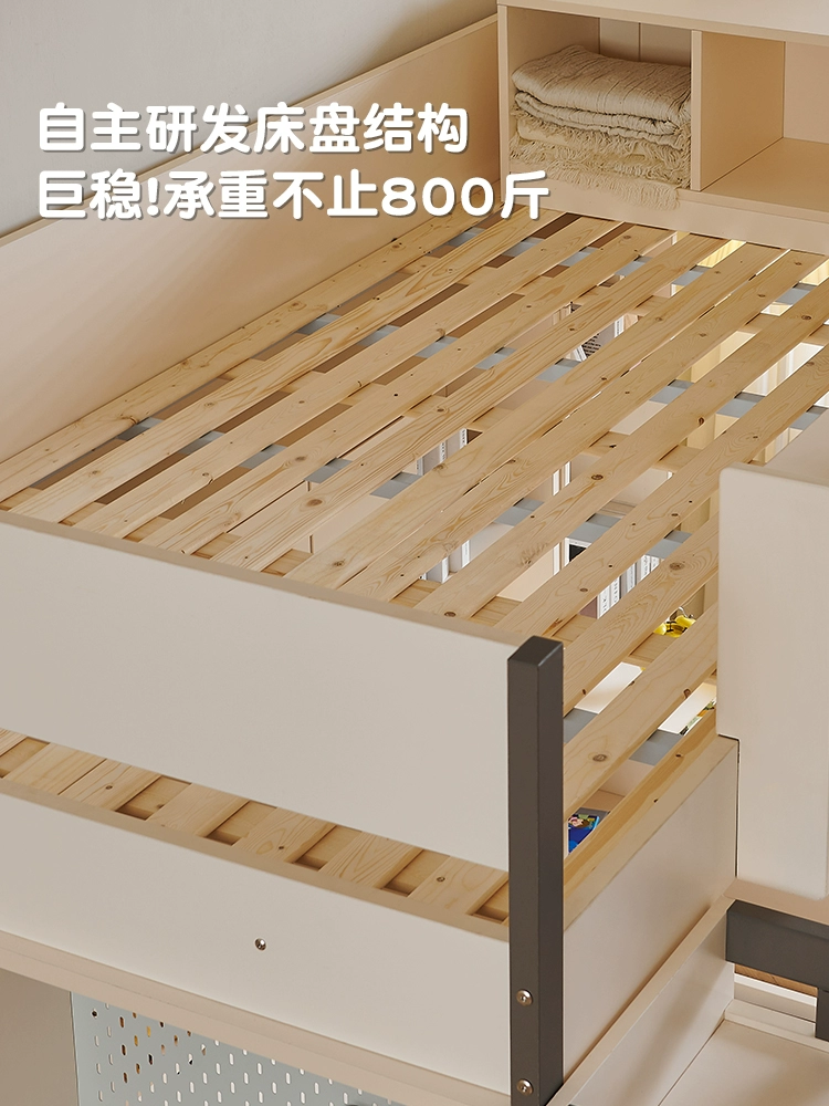 Multifunctional Double Bunk Bed – Space-Saving Loft Bed for Kids & Adults - Image 5