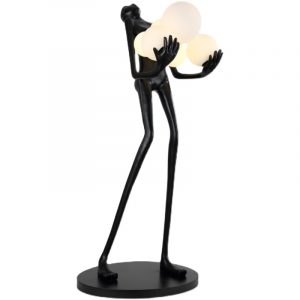 Floor lamp sculpture