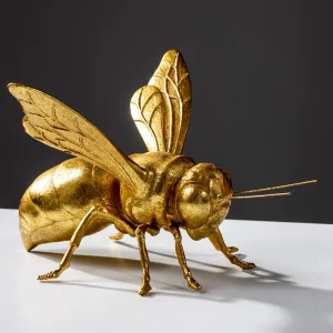 European light luxury simulated golden cricket insect ornament model room study creative designer table soft decoration