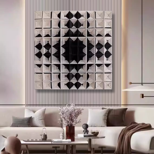 3D Geometric Weaving Wall Art