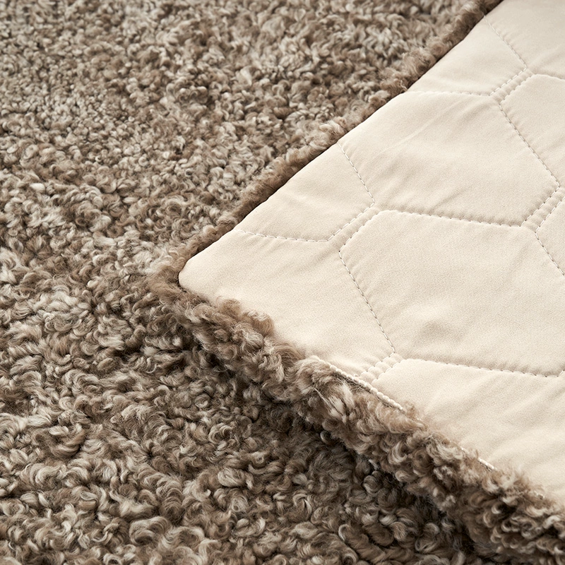 Aozun Curly Wool Sheepskin Runner - Image 9