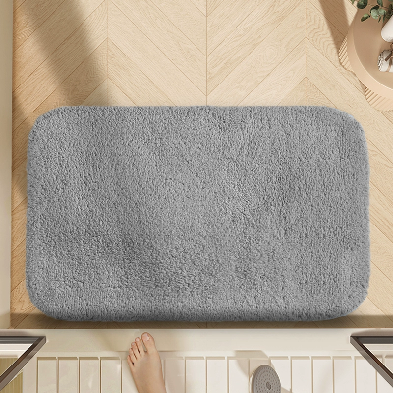 Pure cotton five-star hotel floor towel plush bathroom floor mat bathroom carpet foot mat anti-slip floor mat thickened - Image 6