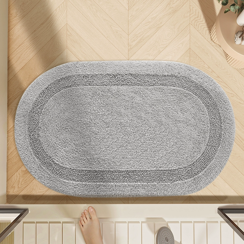 Pure cotton five-star hotel floor towel plush bathroom floor mat bathroom carpet foot mat anti-slip floor mat thickened - Image 19