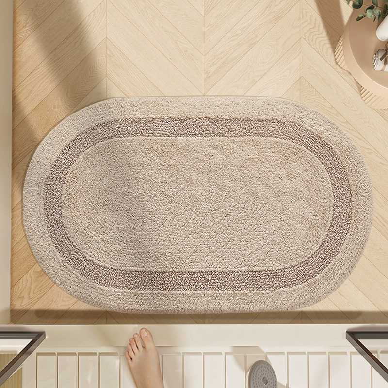 Pure cotton five-star hotel floor towel plush bathroom floor mat bathroom carpet foot mat anti-slip floor mat thickened - Image 21