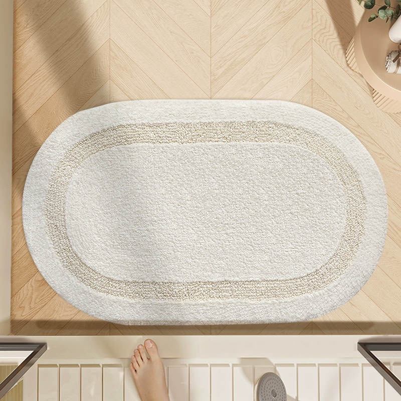 Pure cotton five-star hotel floor towel plush bathroom floor mat bathroom carpet foot mat anti-slip floor mat thickened - Image 18