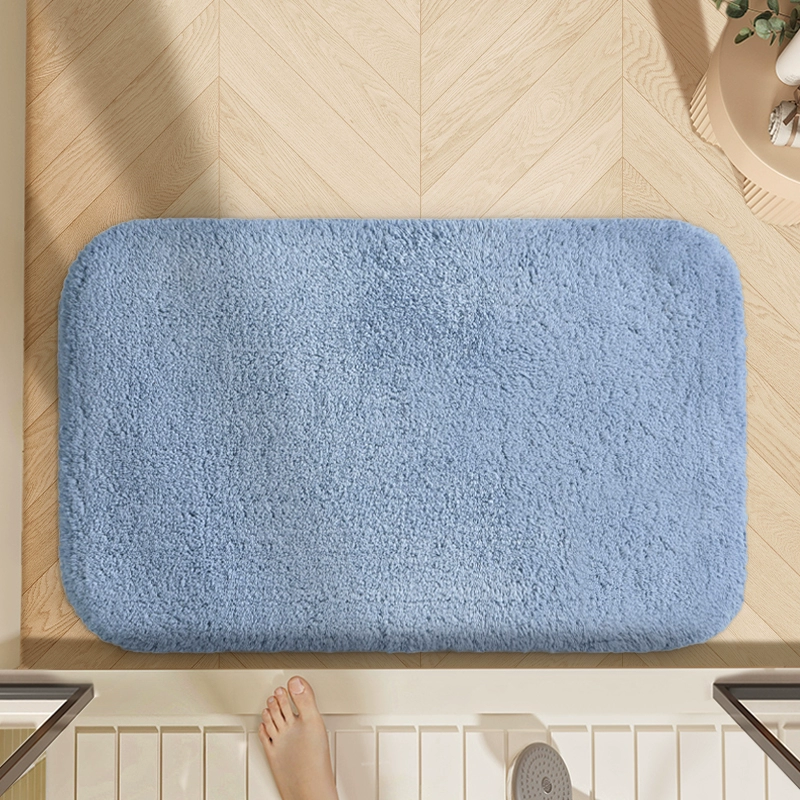 Pure cotton five-star hotel floor towel plush bathroom floor mat bathroom carpet foot mat anti-slip floor mat thickened - Image 5