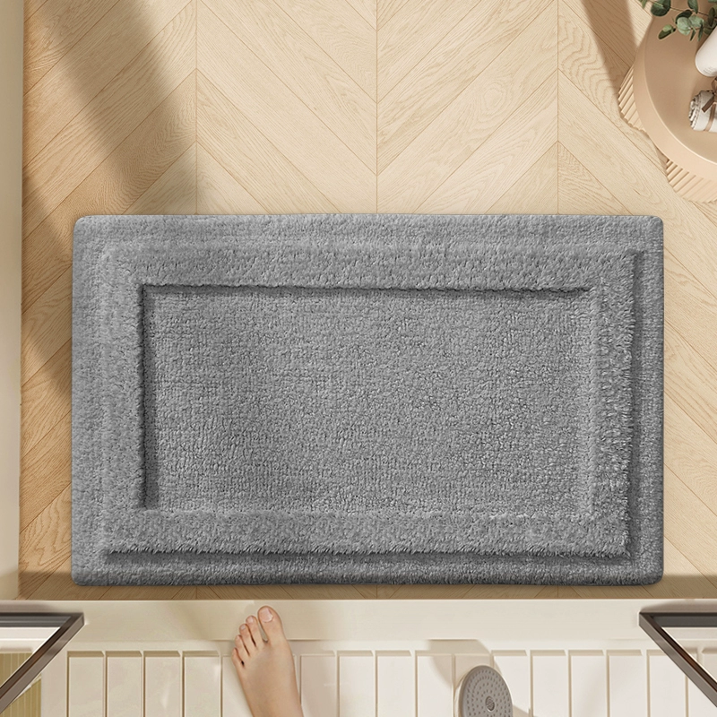 Pure cotton five-star hotel floor towel plush bathroom floor mat bathroom carpet foot mat anti-slip floor mat thickened - Image 8