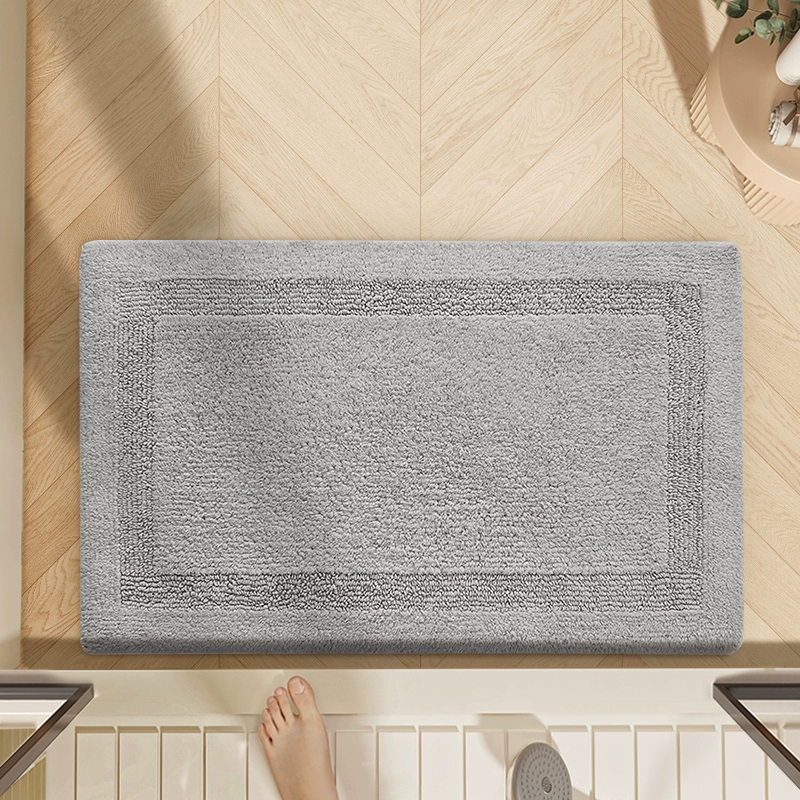 Pure cotton five-star hotel floor towel plush bathroom floor mat bathroom carpet foot mat anti-slip floor mat thickened - Image 12