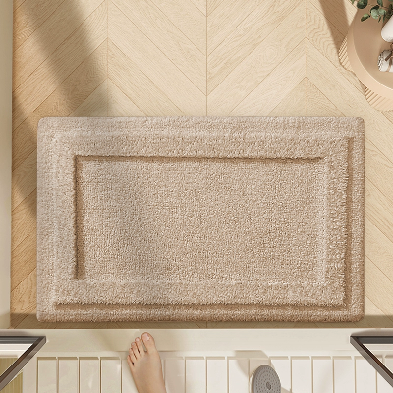 Pure cotton five-star hotel floor towel plush bathroom floor mat bathroom carpet foot mat anti-slip floor mat thickened - Image 9