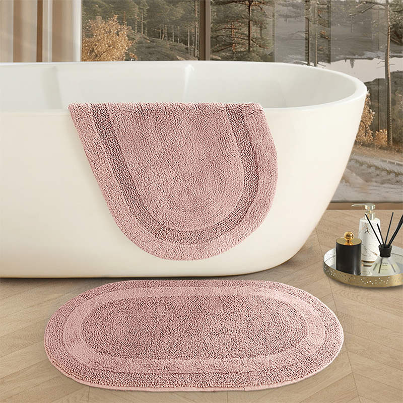 Pure cotton five-star hotel floor towel plush bathroom floor mat bathroom carpet foot mat anti-slip floor mat thickened - Image 20