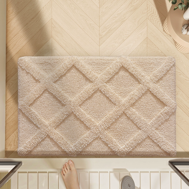 Pure cotton five-star hotel floor towel plush bathroom floor mat bathroom carpet foot mat anti-slip floor mat thickened - Image 16